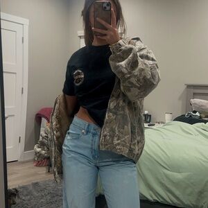 Women's Camouflage Insulated Jacket